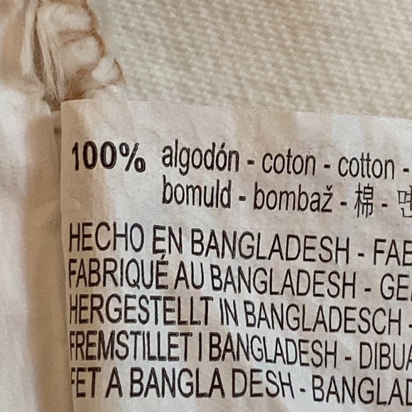 NWT. Zara Ecru Denim Oversized Collared Jacket. Size M-L. - Picture 10 of 11